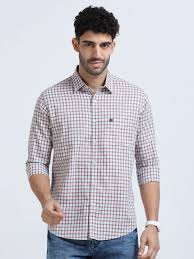 Mens Cotton Check Shirts